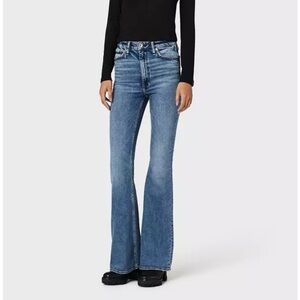 Rag‎ & Bone High Rise Casey Flare - Norwalk Medium Acid Wash Size 30